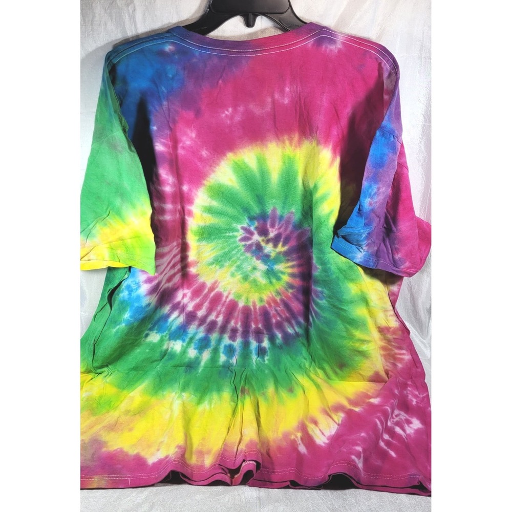 Ripple Junction Grateful Dead Skeleton Tie Dye Short Sleeve T-Shirt - Size 3X - Picture 3 of 4